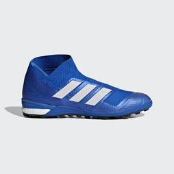 Adidas Nemeziz Tango 18+ Férfi Focicipő - Kék [D40385]